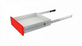 Направляющие шариковые push-open с доводчиком DB450 L400 (уп=15шт) BOYARD